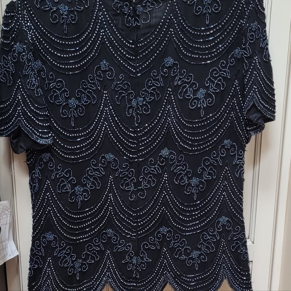 Papell Boutique Evening Blouse - Picture 2 of 15